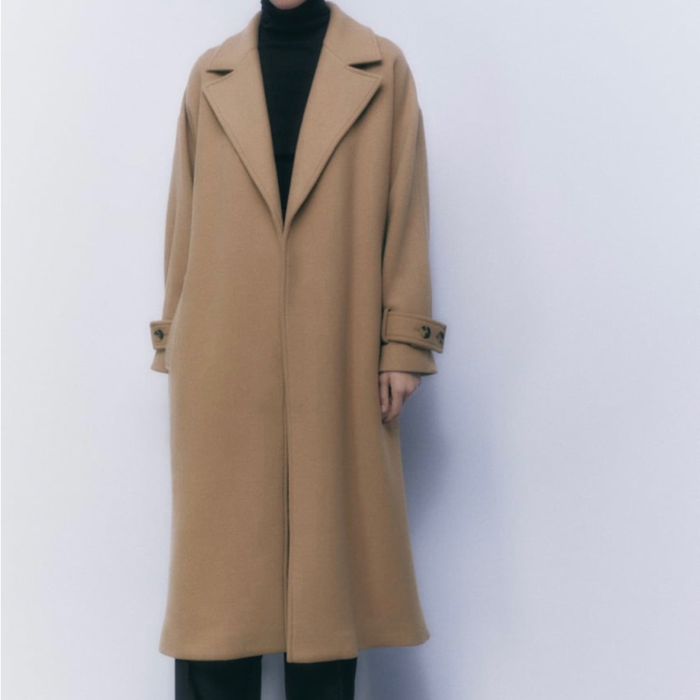 Zara Wool Blend Coat